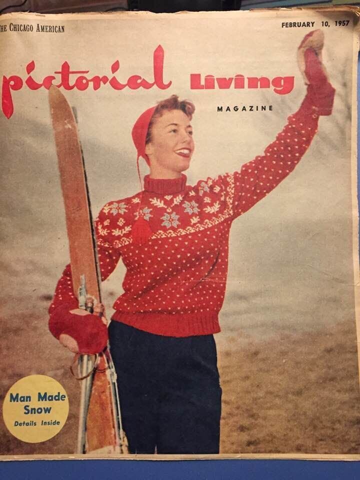 A cover model